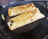 A picture of step 6 of Mix Vegetable Frankie.