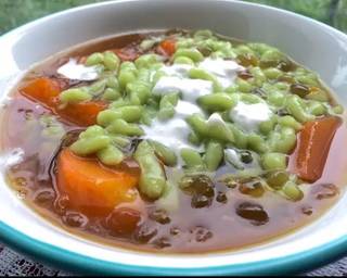 Kolak Pumkins & Cendol - Step 6
