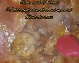 A picture of step 6 of Smoke kabab karahi.