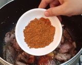 A picture of step 3 of Special Aloo Gosht.