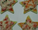 Foto langkah ke 2 dari resep Pizza Bintang Roti Tawar.