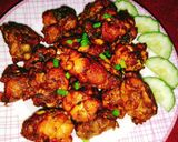 รูปขั้นตอนการทำที่ 5 ของ น่องไก่ทอดซอสสเต๊กปาปริกา #กับแกล้ม