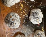 A picture of step 3 of Breakfast “bombs”.
