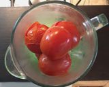 A picture of step 3 of Red Salsa for Chilaquiles or Enchiladas | Serrano Chile.
