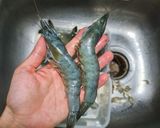 Hình bước làm 1 của món Gỏi tôm sốt Thái 🦐🌶