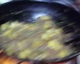 A picture of step 3 of Aloo Keema.