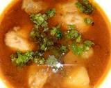 Chicken curry with potato and peas(chicken Aalu Matar) #mycookbook recipe step 4 photo