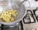 A picture of step 2 of Chatpate Aloo Baingan Recipe.