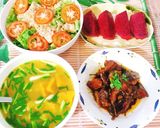 Hình bước làm 5 của món Mâm cơm gia đình thời Covid 19