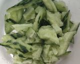 Foto langkah ke 3 dari resep Smashed Cucumber Salad (拍⻩⽠) khas Tiongkok.