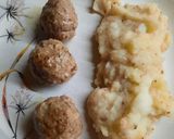Foto del paso 6 de la receta: Albóndigas hervidas con puré saborizado