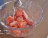 A picture of step 12 of Cheesecake with Strawberry Sauce.