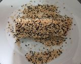 Foto langkah ke 4 dari resep Mochi Gulung.