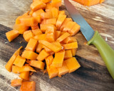 Foto del paso 2 de la receta: Arroz meloso y vegano de calabaza