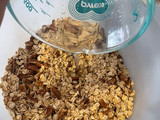 Healthy cranberry granola
