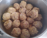 Foto del paso 5 de la receta: Albóndigas para preparar un cocido, con embutidos de Catalunya