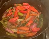 A picture of step 3 of Oriental Pepper Steak.