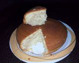 A picture of step 12 of Vanilla cake.