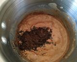 A picture of step 1 of Garam masala chocolate pudding.