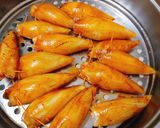 Hình bước làm 3 của món Chuối cao làm từ mực