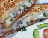 ভেজ চীজ স্যান্ডউইচ (veg cheese sandwich recipe in Bengali) রেসিপি ধাপ - 4 ছবি