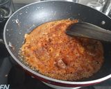 A picture of step 1 of Flaxseeds laddo.