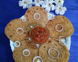 A picture of step 6 of Sattu Paratha.
