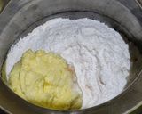 A picture of step 2 of Eggless Butter Cookies.