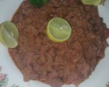 A picture of step 2 of Qeema Recipe.