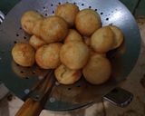 Foto langkah ke 4 dari resep Takoyaki lembut dan kopong.