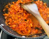 A picture of step 3 of Mung pilau.