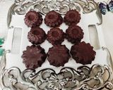 صورة لخطوة 7 من وصفة 😋💜💛❤chocolat de Madeleineمادلين بشكولاطة 😙😍