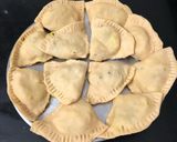 A picture of step 4 of Lukhmi (hyderabadi samosa).