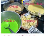 Foto langkah ke 6 dari resep Martabak Manis Minimalis.