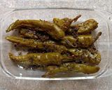 A picture of step 5 of Stuffed Chillies/ Bharwa Mirch.