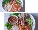 Hình bước làm 4 của món BÚN mắm nêm Đà Nẵng (Phiên bản nhà tôi 😛😘)