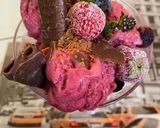 Une image de l'étape 5 de Sorbets fraises betterave citron.