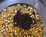 A picture of step 2 of Idli podi gun powder for dosa or idli.