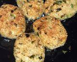 A picture of step 3 of Sabudana Cutlets.