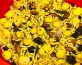 Puffed rice & fox nuts mixture # its snack time # recipe step 2 photo