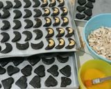 Foto langkah ke 3 dari resep Choco Cashew nuts Cookies.