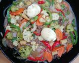 A picture of step 3 of Chop suey.