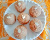 A picture of step 4 of Wheat flour old traditional soft churma ladoo.