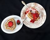 A picture of step 10 of Sinasir(Rice pancake)waffles.