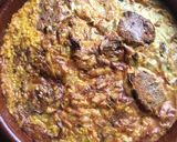 Foto del paso 11 de la receta: Arròs amb costra / arroz al horno con costra de huevos batidos