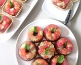 Foto langkah ke 6 dari resep Puding Jeli Buah Cokelat.