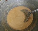 A picture of step 2 of Atey ka halwa.