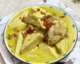 Foto langkah ke 5 dari resep Opor Ayam Tahu.