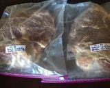A picture of step 1 of California Farm Cold Smoked Ham.