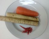 Foto langkah ke 1 dari resep Tumis ketela Jepang (gobo) (niupang).
